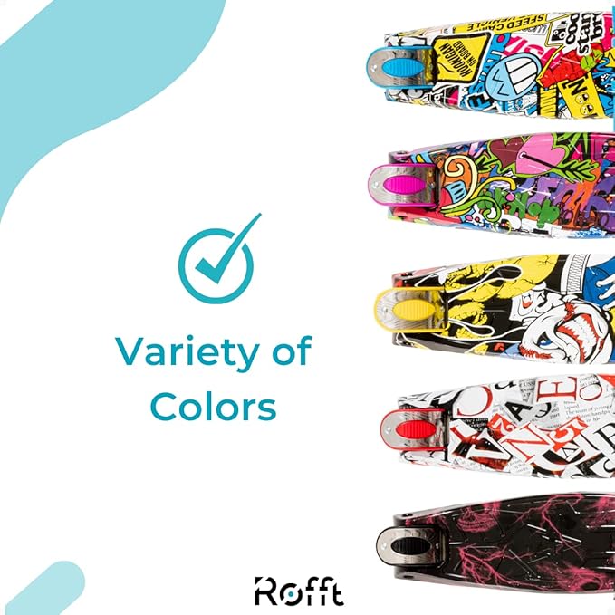 Maxi Scooter for Kids Ages 6-12 Lean-to-Steer 3 Wheel Scooter for Kids Ages 6-12 PU Light-Up Wheels Kids Scooter Adjustable Height Light Weight Aluminum Scooters T-Bar Colorful Design Printed